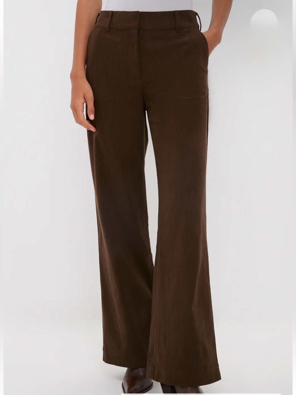 TUCKERNUCK Chocolate Brown Wide Wale Corduroy Hunter Pants Size 2